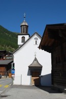 Vue de l'église de Geschinen. Cliché personnel