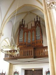 Orgue Anneessens de Villers-le-Lac. Cliché personnel