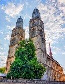 Le Grossmünster. Source: https://www.google.ch/maps/place/Grossm%C3%BCnster/