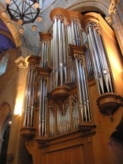 Manufact. St-Martin. Grand Orgue Collégiale, Neuchâtel. Grand cliché personnel