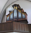 Orgue Carlen / Füglister de l'église de Vionnaz. Cliché personnel (sept. 2019)