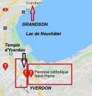 Situation géographique. Source: www.google.ch/maps/place/Paroisse+catholique+Saint-Pierre/