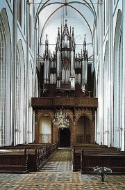 Grand Orgue Ladegast du Dom de Schwerin. Crédit: www.schwerin-city.de/