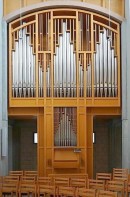 Orgue de l'église St.-Mauritius, Bethlehem. Source: de.wikipedia.org/wiki/St._Mauritius_(Bern-Bethlehem)