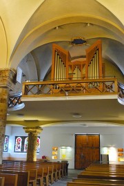 Vue de l'orgue depuis la nef. Cliché personnel