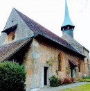 Eglise réformée de Meyriez. Source: https://www.google.ch/maps/place/Reformierte+Kirche+Meyriez/