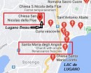 Emplacement de l'église de Lugano-Besso. Source: www.google.ch/search?tbs
