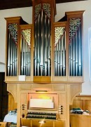 Orgue Mingot, Temple d'Onnens (Vaud). Source: envoi de M. Paul-Arthur Helfer