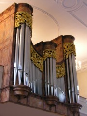 L'orgue de Courrendlin. Cliché personnel