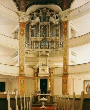 Le Grand Orgue Trost de Waltershausen (achevé vers 1750 env.). Crédit: www.uquebec.ca/musique/orgues/