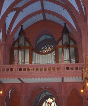 Notre-Dame de Neuchâtel, grand orgue (cliché personnel: 07. 2023)