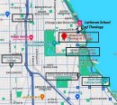 Lutherian School of Theology, Chicago (source Viamichelin)