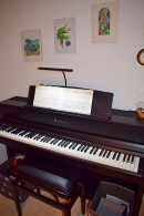 Le piano numérique KAWAI CA701 installé