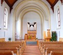 Appenzell: intérieur église réformée. Crédit: https://www.google.com/search?q=appenzell+reformierte+kirche&rlz