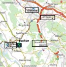 Berikon: carte Viamichelin