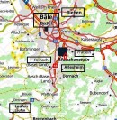 Münchenstein (source Viamichelin)