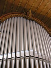 Détail de l'orgue. Cliché personnel