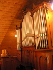 L'orgue de Noiraigue. Cliché personnel