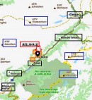 Carte: Bellwald (Viamichelin)