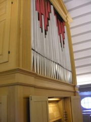L'orgue de Savagnier. Cliché personnel