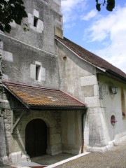 Une dernière vue du Temple de Savagnier. Cliché personnel