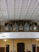 Orgue Ziegler de Bassecourt. Cliché personnel (en 2006)