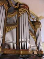 Belle vue d'ensemble du buffet d'orgue. Cliché personnel