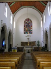 Vue intérieure de cette église. Cliché personnel