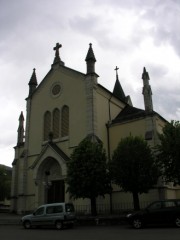Eglise de Courroux, avant l'orage. Cliché personnel