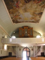 Vue sur l'orgue. Cliché personnel