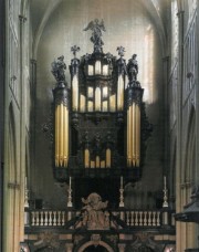 Grand Orgue de la cathédrale St-Sauveur à Bruges. Crédit: www.andriessenorgelbouw.be/