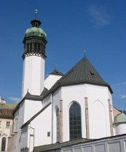 La Hofkirche à Innsbruck. Crédit: //de.wikipedia.org/