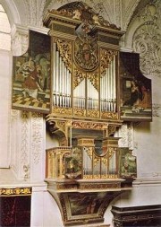 L'orgue Renaissance (Hebert-Orgel) de la Hofkirche à Innsbruck. Crédit: www.hofkirche.at/