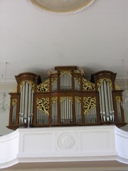 L'orgue Saint-Martin de Mervelier. Cliché personnel