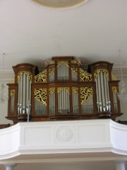 Orgue à Mervelier. Cliché personnel