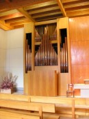 Orgue Saint-Martin du Centre funéraire, La Chaux-de-Fonds (1984). Cliché personnel