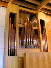 Orgue Saint-Martin du Centre funéraire, La Chaux-de-Fonds. Cliché personnel