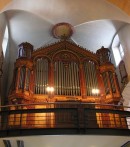 Orgue J. Merklin de l'église paroissiale de Martigny-Ville. Cliché personnel (2006)