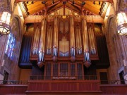 Orgue Rieger de Bryn Mawr (2005), esthétique symphonique. Crédit: www.uquebec.ca/musique/orgues/