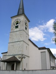 Eglise de Courtételle. Cliché personnel