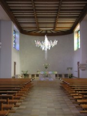 Intérieur de l'église. Cliché personnel