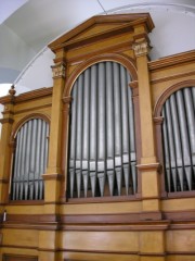 Façade de l'orgue. Cliché personnel