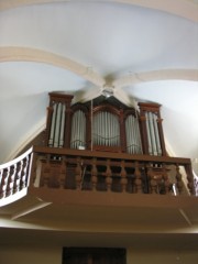 Vue de l'orgue. Cliché personnel