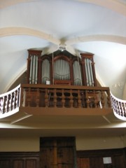 L'orgue du Pissoux. Cliché personnel