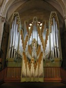 Le Grand Orgue Metzler de la cathédrale de Genéve. Cliché personnel (2006)