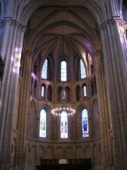 Belle vue du choeur de la cathédrale. Cliché personnel
