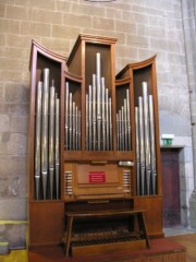 L'orgue de choeur (facteur Silbermann). Cliché personnel