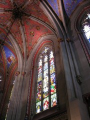 Elévation des voûtes de la chapelle. Cliché personnel