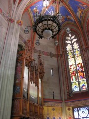 La chapelle et l'orgue. Cliché personnel