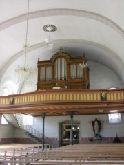 Nef et orgue. Cliché personnel